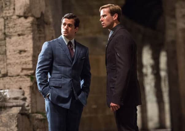 Armie Hammer and Henry Cavill.