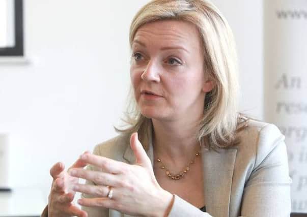 Environment Secretary Elizabeth Truss, who will be taking her message over dairy farming to the Agriculture Council of the European Commission in Brussels today.