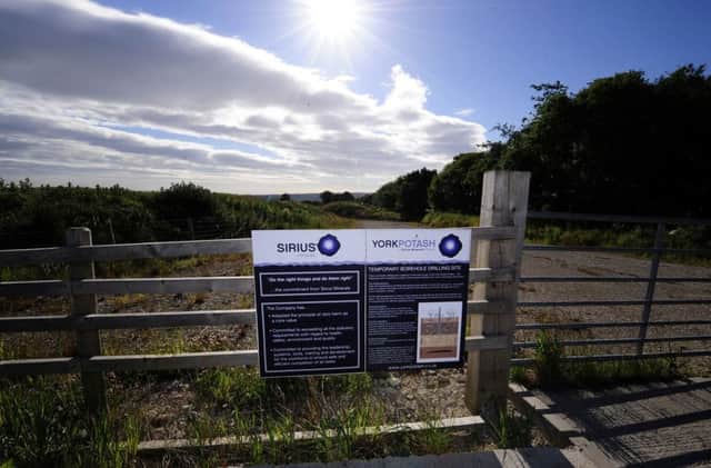 The proposed site for the York Potash Mine near Whitby Photo:  John Giles/PA Wire