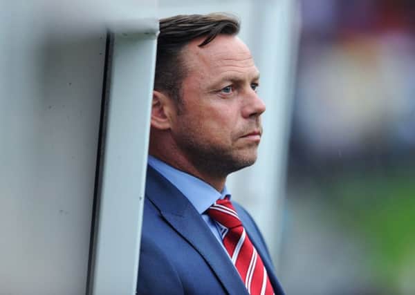 Rovers manager Paul Dickov
