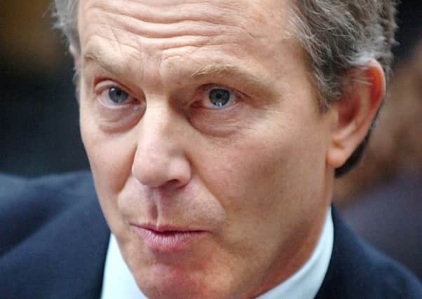 Former Prime Minister Tony Blair