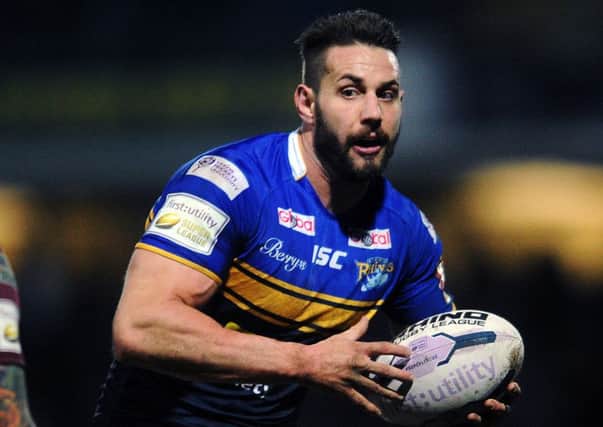 MITCH ACHURCH: Suffered concussion on his comeback from injury for Leeds Rhinos.