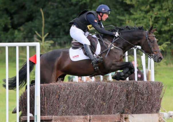 Leading attraction: World No 8 Oliver Townend in action at Richmond Horse Trials where he will again be competing. Picture by Chris Lax