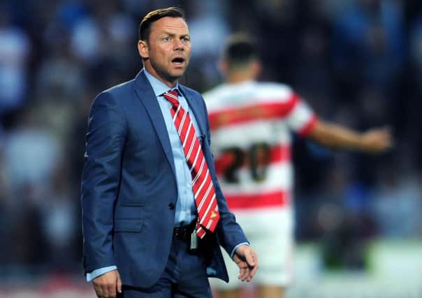 Rovers manager Paul Dickov.