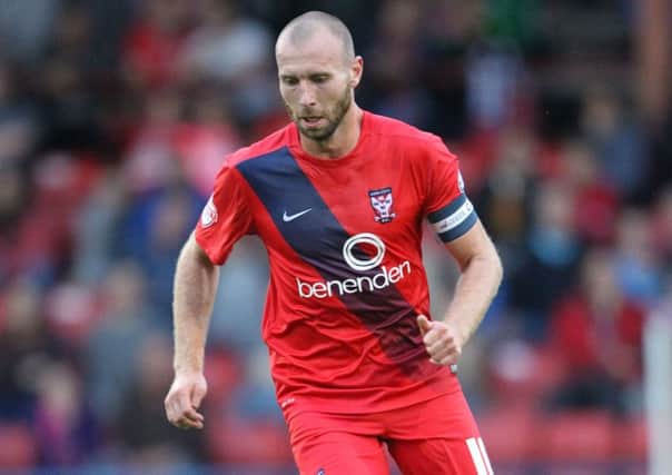 Russell Penn came closest to breaking the deadlock for York City.