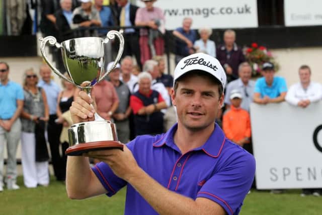 Billy Hemstock, winner of the Clipper Logistics Players Championship at Moortown GC for the last two years (Picture: HotelPlanner.com PGA EuroPro Tour).