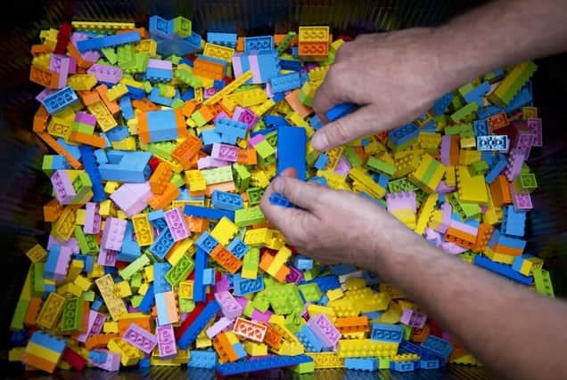 A file photo of Lego bricks.  Over the past 15 years the average return for someone invested in shares was around 4.1%, according to research carried out by The Telegraph. Photo: Laura Lean/PA Wire