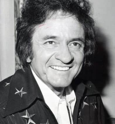 Johnny Cash enjoed a revival in fortunes on the back of his hugely popular 'live' albums. (PA).