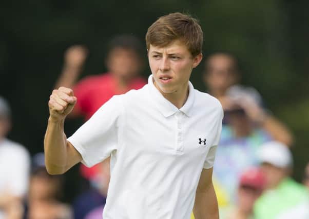 Sheffield's Matthew Fitzpatrick is one shot off the lead after round one of the Czech Masters (Picture: John Mummert/USGA).