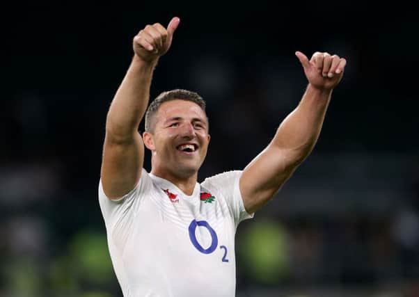 GLAD ALL OVER: Former rugby league star Sam Burgess has been picked for the 2015 World Cup.