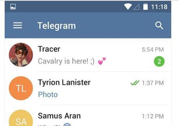 The free Telegram app is a new way to send texts