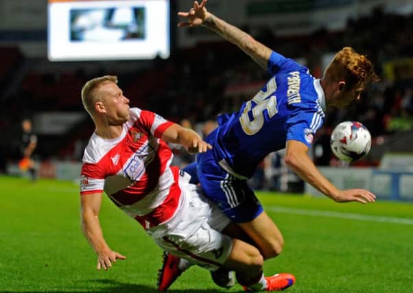 Curtis Main and Doncaster Rovers host Fleetwood on a busy Saturday of football. (Picture: Bruce Rollinson)