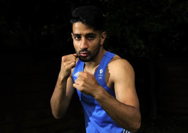 Leeds' European Championship silver medallist boxer Qais Ashfaq. Picture: Bruce Rollinson