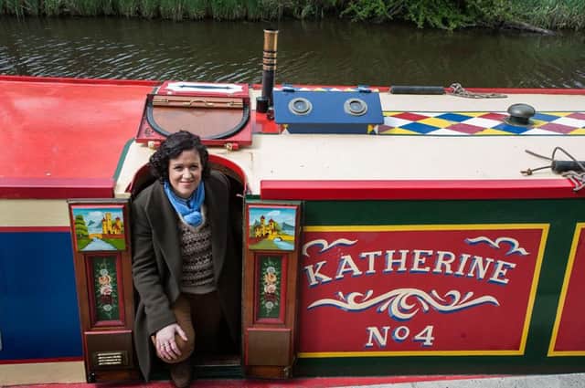 Liz McIvor, who presents a new TV series about the history of England's canals.