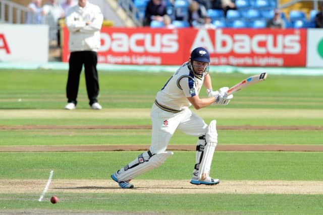 STAR TURN: Yorkshire's Jonny Bairstow excelled again for his county on day two against Somerset at Headingley. Picture: Jonathan Gawthorpe
