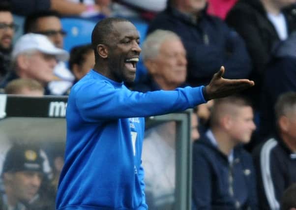 Huddersfield Town manager Chris Powell. Picture: Bruce Rollinson.