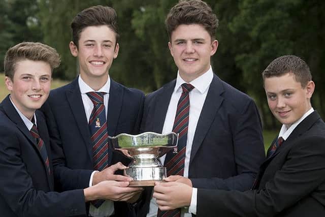 Doncaster GC, England Golf's 
Junior Champion Club winners (Picture: Leaderboard Photography).