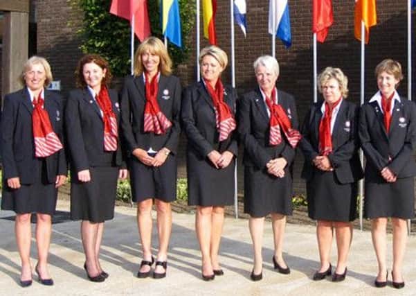 England's senior women's team who placed second in the European Championships in Lithuania.