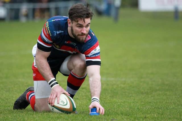 Doncaster Knights's Dougie Flockhart.