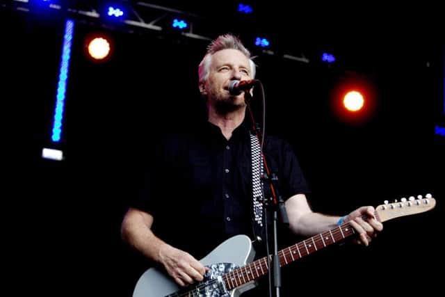 MAKING MUSIC: Billy Bragg performed an in-store at Jumbo Records in July