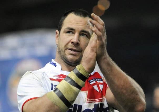 Adrian Morley, seen in England colours at Elland Road in 2011 (Picture: Anna Gowthorpe/PA Wire).