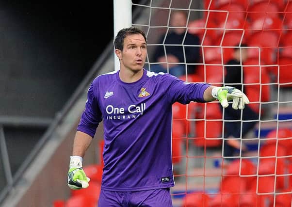 Doncaster Rovers' goalkeeper Thorsten Stuckmann (Picture: 

Steve Uttley).