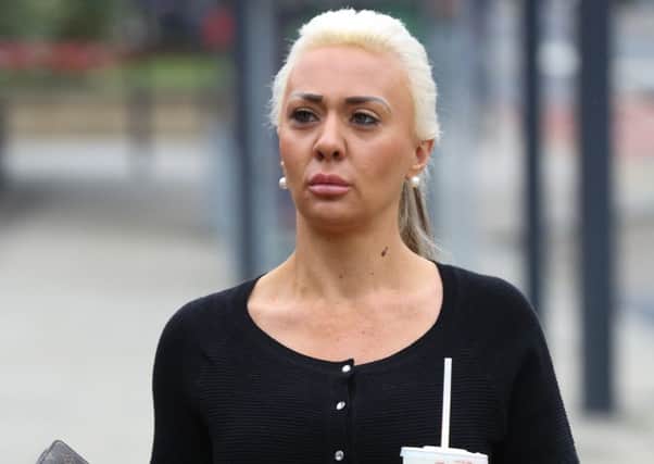 Josie Cunningham arrives at Leeds Magistrates' Court. Picture: Ross Parry Agency