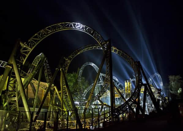 The Smiler ride at Alton Towers