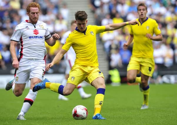 Sam Byram in action for Leeds United on Saturday.