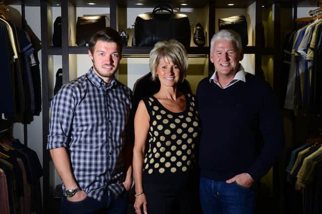 James, Wendy and Russell Jones, owners of Robinson's of Bawtry. Picture Scott Merrylees SM1009/59b