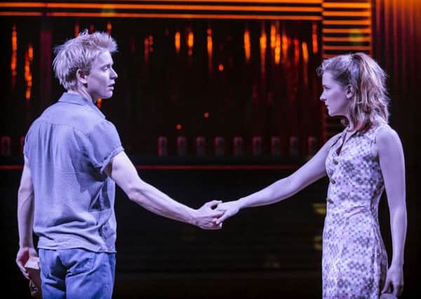 Freddie Fox and Morfydd Clark as Romeo and Juliet. Picture: Johan Persson