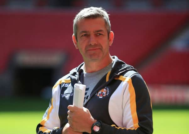 DARYL POWELL: Wary of threat from Wigan, who will be seeking revenge in tonights encounter.