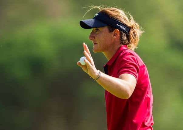Gwladys Nocera leads the French Open after round one.