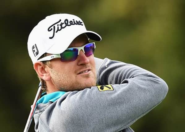 Bernd Wiesberger during the Eiropean Open's first round (Picture: Getty Images).