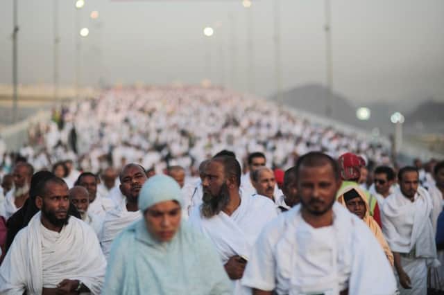 The annual hajj pilgrimage. (AP Photo/Mosa'ab Elshamy)
