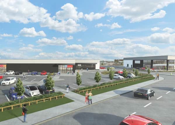 Phase two of the retail development adjacent to Parkgate town centre in Rotherham