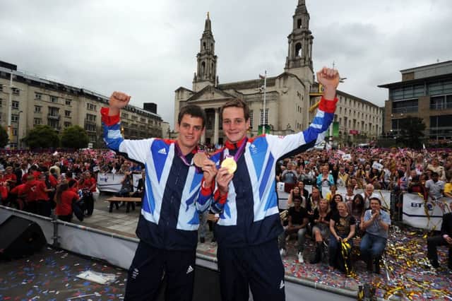 Alistair and Jonny Brownlee. Picture by Simon Hulme