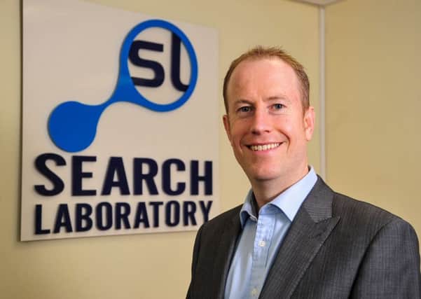 Ian Harris CEO Search Laboratory. Picture: Simon Dewhurst
