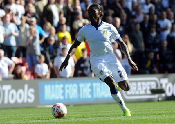 Jordan Botaka faced Middlesbrough on his Leeds debut at the weekend.
