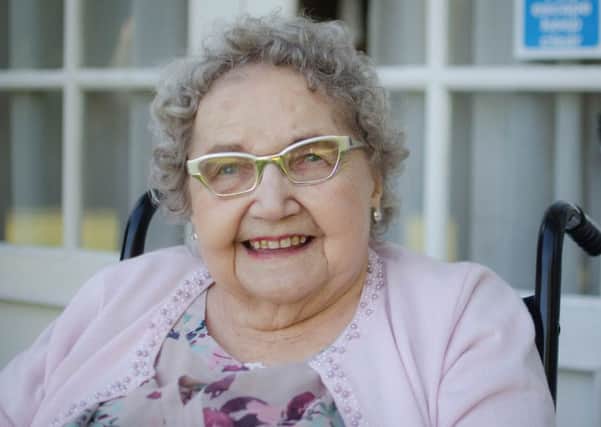 PICTURE OF DORRIS PATTERSON WHO RECENTLY TURNED 100.