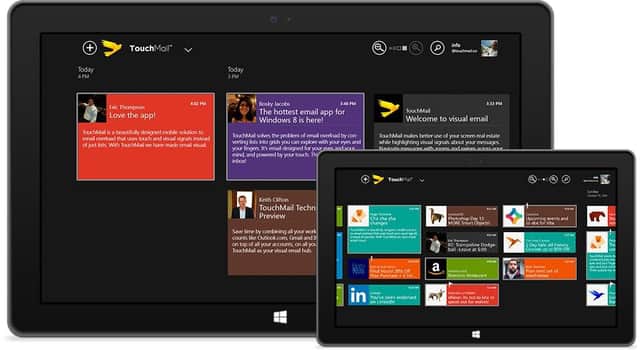 TouchMail transforms how you access your mail messages and works fine on a Windows 10 PC as well as touchscreens.