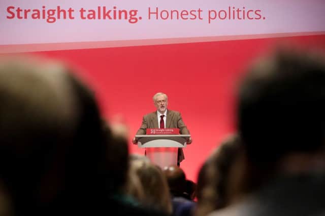 Jeremy Corbyn delivered his first keynote speech during the third day of the Labour Party conference