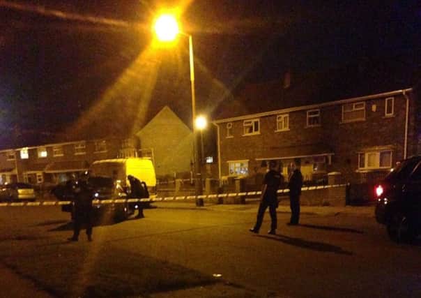 The scene of a car-jacking on Levet Road, Cantley, on the evening of Tuesday September 29.