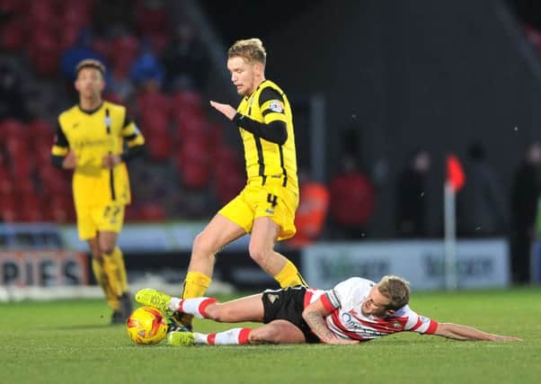Action from last year's clash between Doncaster Rovers and Barnsley at the Keepmoat Stadium, which the hosts won 1-0.