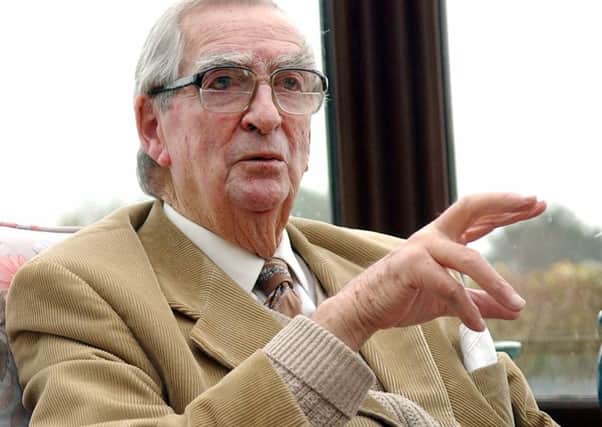 Lord Healey, who has died aged 98, pictured at his home in Sussex in 2005.