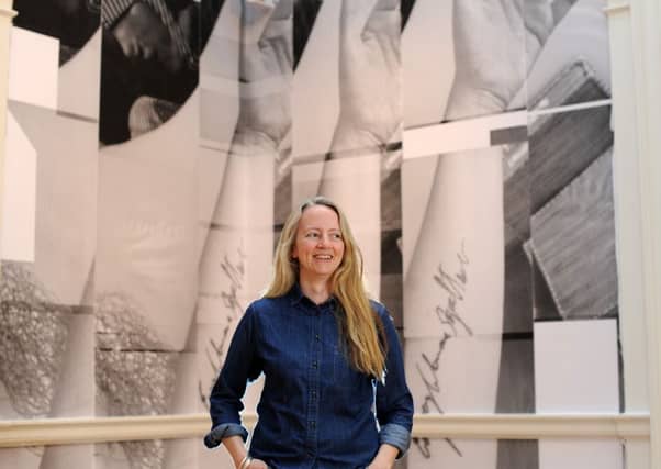 Artist Ciara Phillips. Picture by Simon Hulme