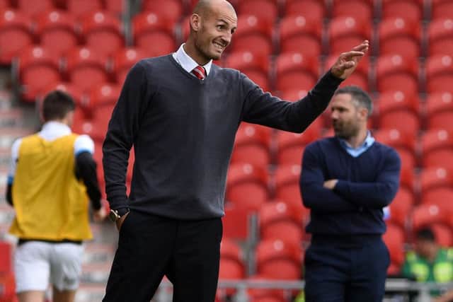 Picture: Andrew Roe/AHPIX LTD, Football, Sky Bet League One, Doncaster Rovers v Oldham Athletic, Keepmoat Stadium, 19/09/15, K.O 3pmDoncaster's caretaker manager Rob JonesAndrew Roe>>>>>>>07826527594