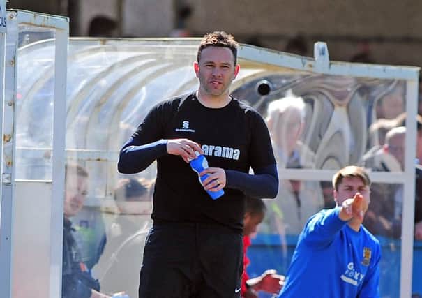 DON'T PANIC: Guiseley manager Mark Bower. Picture: Tony Johnson