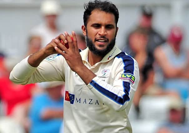 Adil Rashid has been backed by his Yorkshire coach. (Picture: Tony Johnson)