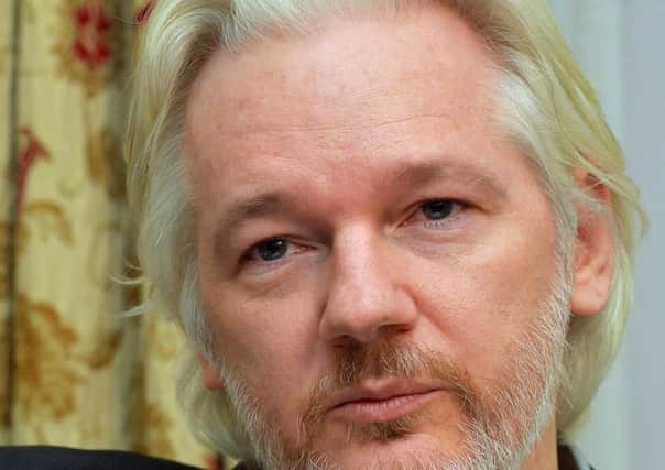 Julian Assange.  Pic: John Stillwell/PA Wire